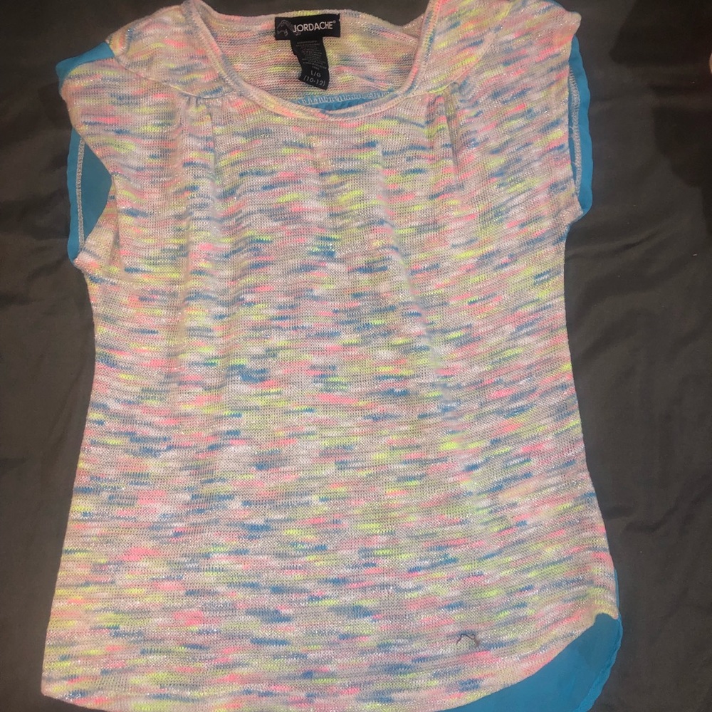Girls colorful top